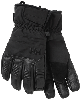 RĘKAWICE NARCIARSKIE HELLY HANSEN LEATHER(67460) BLACK
