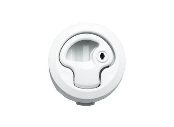 PODNOŚNIK DENNY PCV BIAŁY Z ZAMKIEM - ZAMEK Z UCHWYTEM KLAPY