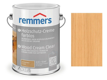 REMMERS KREM IMPREGNACYJNY DO DREWNA 3W1 0,75L BEZBARWNY + GRATIS