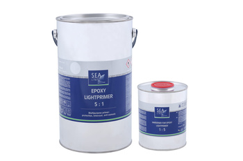 SEA-LINE FARBA JACHTOWA, PODKŁAD EPOKSYDOWY GFK LIGHTPRIMER 5 L , BIAŁY