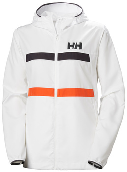 KURTKA DAMSKA HELLY HANSEN W SALT STRIPE WINDBREAKER (34455) WHITE