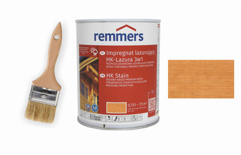 REMMERS IMPREGNAT LAZURA HK-LAZURA 3W1 0,75L PINIA/MODRZEW + GRATIS