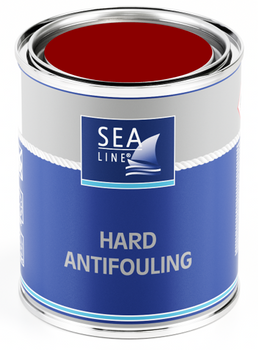 TWARDA FARBA ANTYPOROSTOWA CZERWONA 2,5 L SEA-LINE