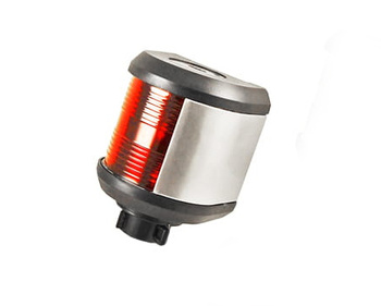 LAMPA NAWIGACYJNA BOCZNA CZERWONA 112,5° - OŚWIETLENIE NAWIGACYJNE ŁODZI