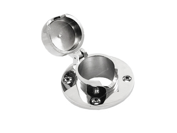 MASKOWNICA OSŁONA PRZEJŚCIA LINY MOSIĄDZ CHROMOWANY