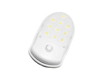 Lampa kajutowa LED dwa tryby świecenia białe niebieskie