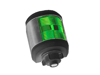 LAMPA NAWIGACYJNA BOCZNA LED ZIELONA 112,5° - OŚWIETLENIE NAWIGACYJNE ŁODZI