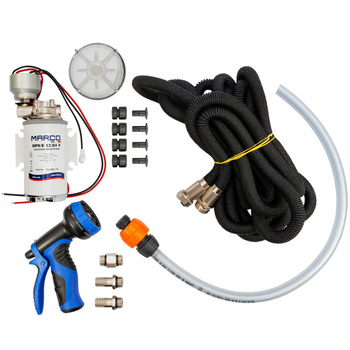 ZESTAW DO MYCIA POKŁADU Z POMPĄ CIŚNIENIOWĄ DP9/E 12/24V - 12L/MIN 4.5 BAR