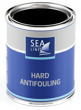 TWARDA FARBA ANTYPOROSTOWA CZARNA 0,75 L SEA-LINE